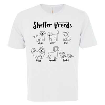 Shelter Breeds - Unisex Tee  Thumbnail
