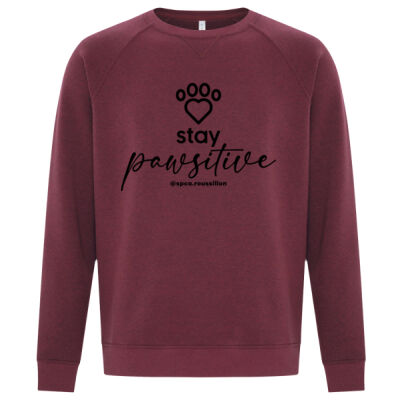 Stay Pawsitive - Unisex Sweatshirt Thumbnail